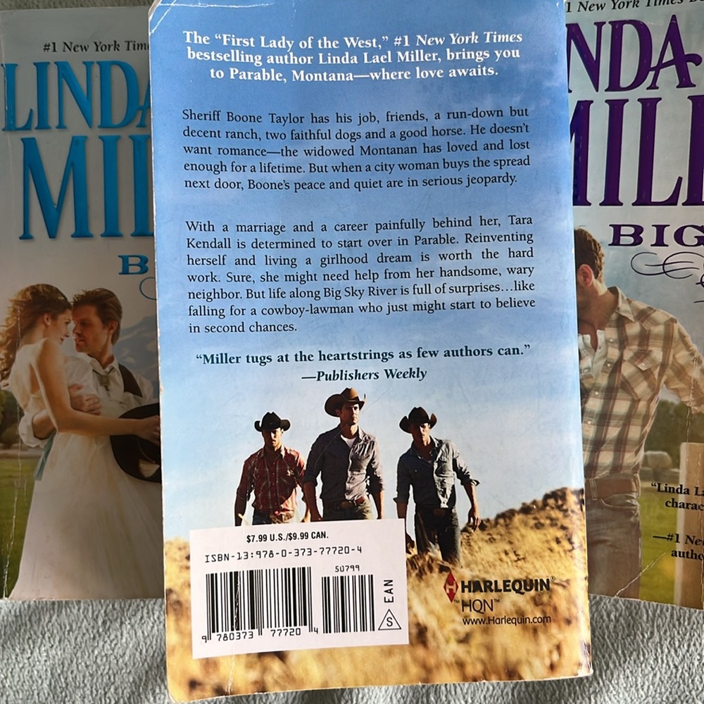 6 Linda Lael Miller “Big Sky” Western Romance Novels Set in Parable Montana. - Picture 8 of 14